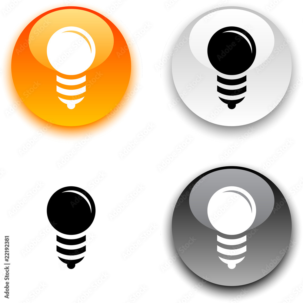 Bulb button. Bulb button.
