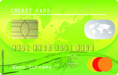 carte de credit verte