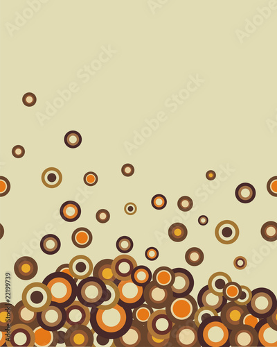 Retro seamless coffee-coloured abstract horizontal texture with