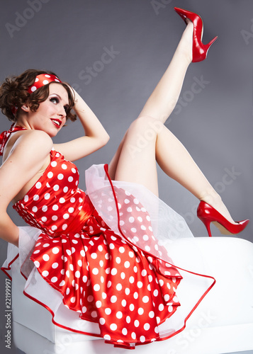 Fotografie Pin-up girl. American style