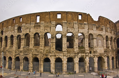Colosseum amphiteatre, Rome, Italy