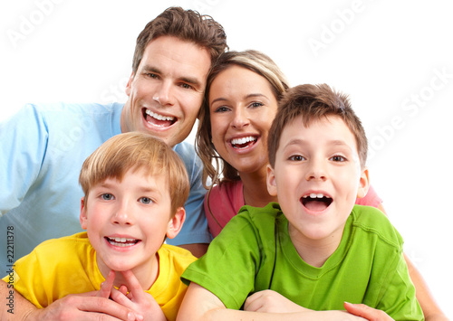 Wallpaper Mural Happy family Torontodigital.ca