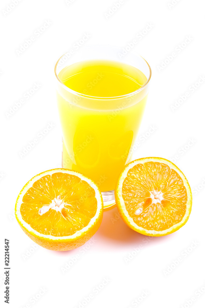 Glass of orange juice Glass of orange juice
