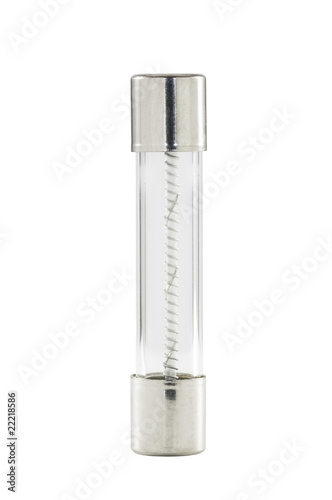 Fuse isolated on white