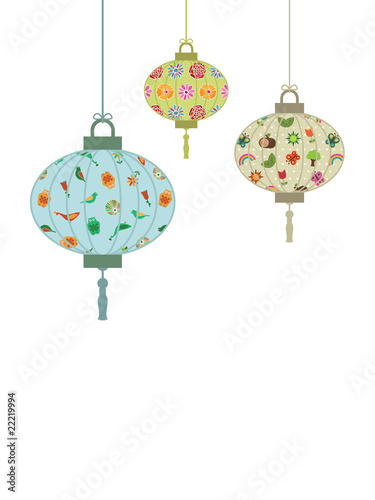 paper lanterns