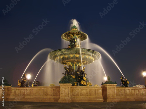 Place de la concorde - La fontaine des Mers © nfrPictures