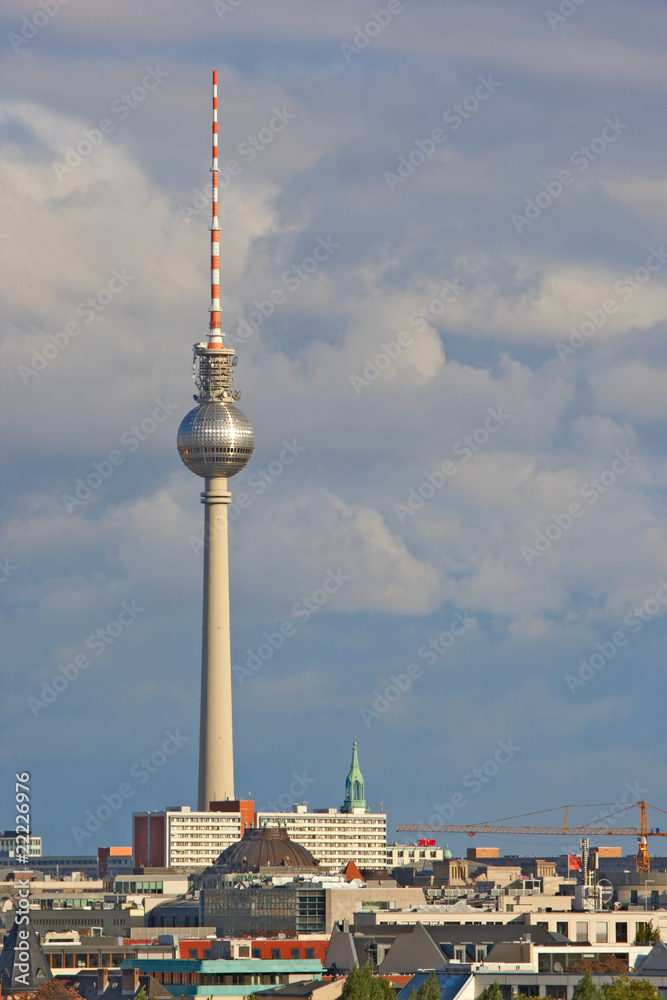 Obraz premium Berlin, Fernsehturm