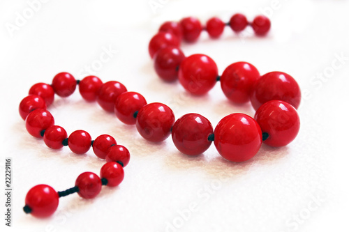 red necklace