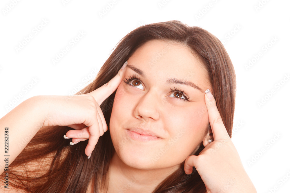 Fototapeta premium Beautiful young woman