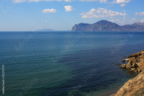 In sea space. Photo 9099