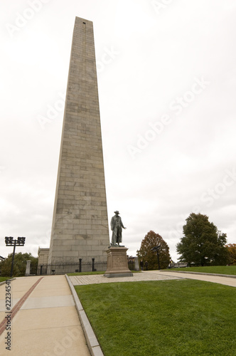 Bunker Hill Monument in Boston, Massachusetts