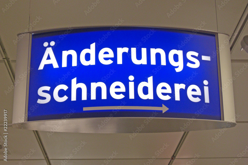 Änderungsschneiderei