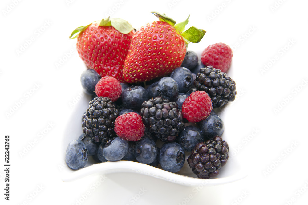 Berries in a bowl Berries in a bowl