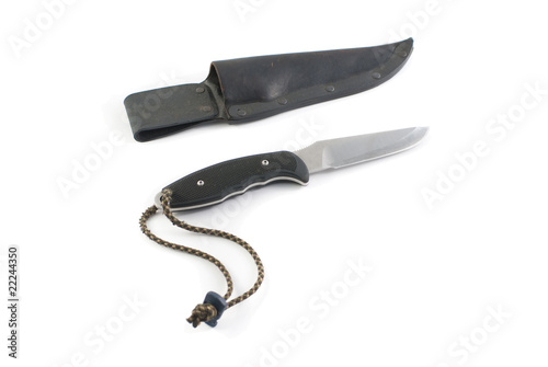 hunting knife and cover