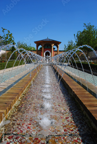 Fontäne im maurischen Garten