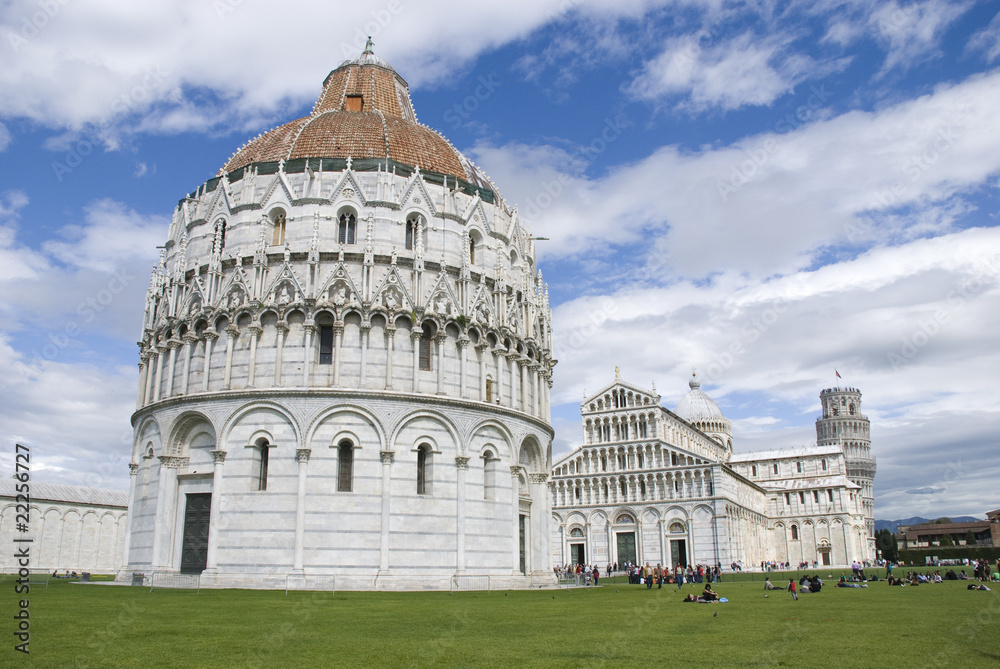 Pisa Piazza del Duomo