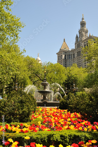 Spring in the City Hall Park.