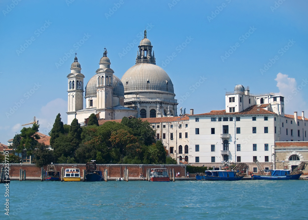 a seaside church in Venice