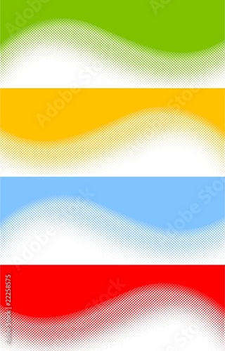 Vector abstract banners