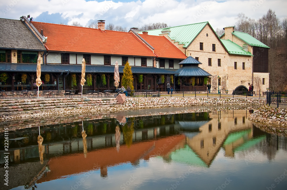 Fototapeta premium Park Belmontas