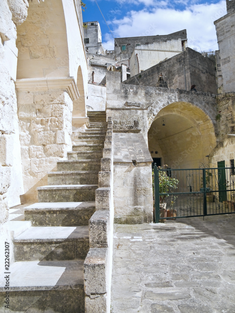 Naklejka premium Sassi of Matera. Basilicata.
