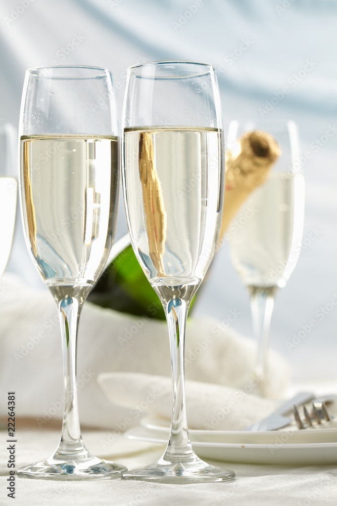 Champagne flutes Champagne flutes