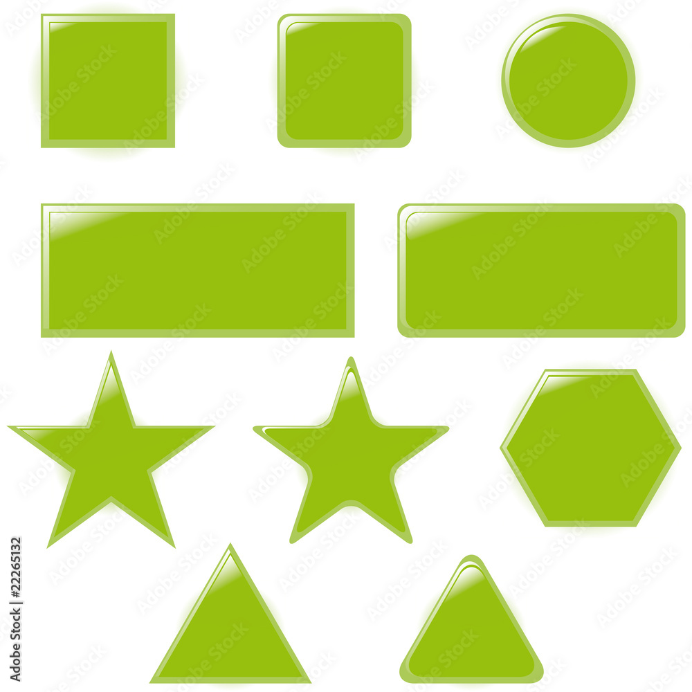 set of bubbles icons symbols talk glossy speech thought