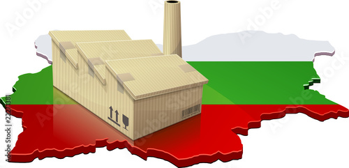 Bulgarie et usine délocalisée (détouré)