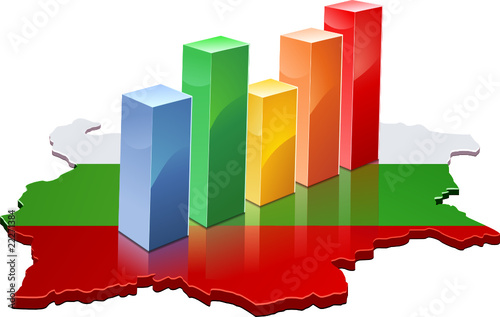 Statistiques de la Bulgarie (détouré)
