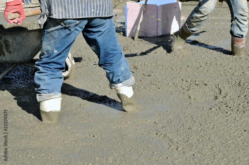 Pouring Concrete - a series of CONSTRUCTION images. Pouring Concrete - a series of CONSTRUCTION images.