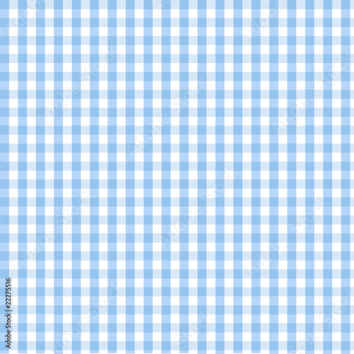 Seamless blue plaid pattern