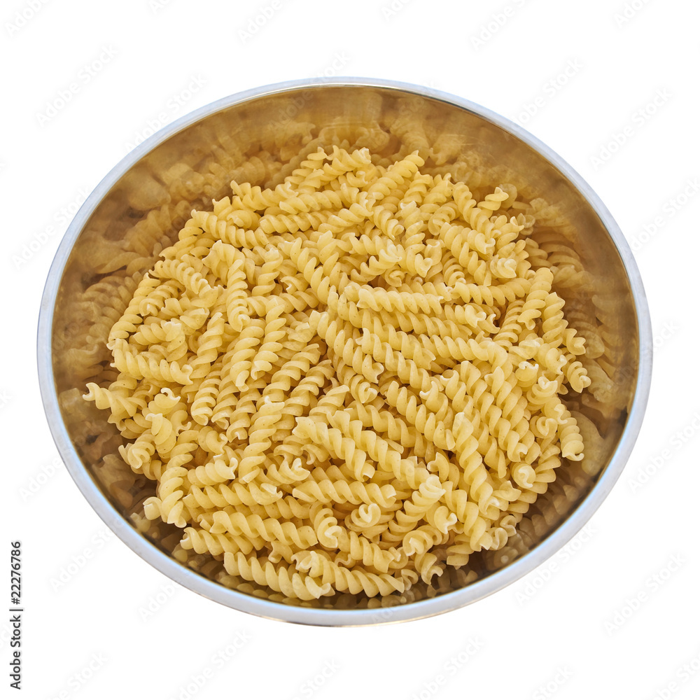 pasta in bowl pasta in bowl