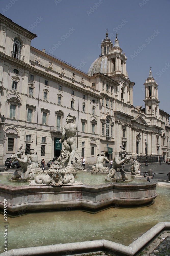 roma piazza navona fontana
