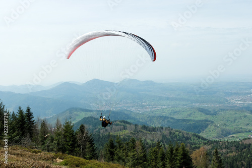 Paragliding / Schwarzwald / Germany