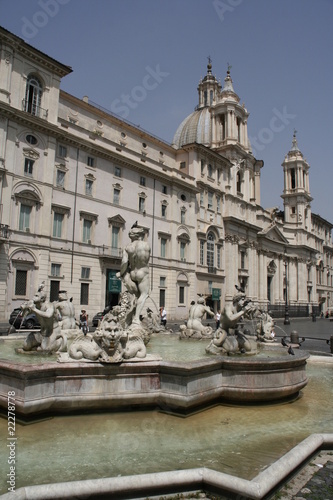 roma piazza navona fontana