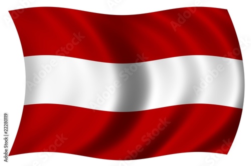 Nationalfahne von Österreich