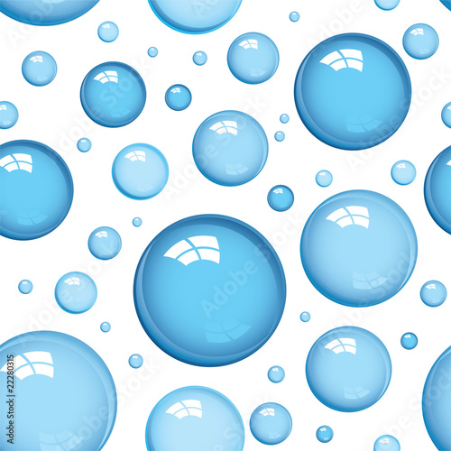 water bubble background dark