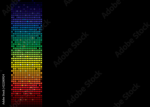 Rainbow spectrum banner
