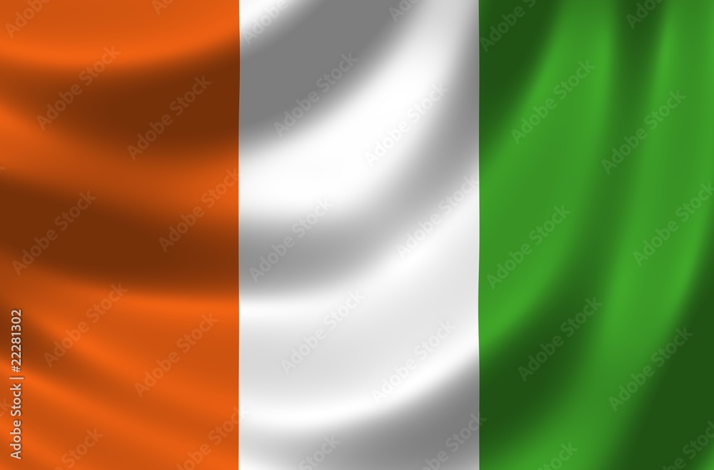 Nationalfahne der Elfenbeinküste