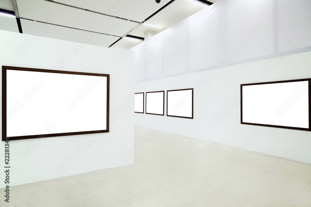 Five empty frames Five empty frames