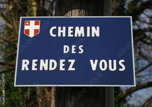 Plakat rendez vous
