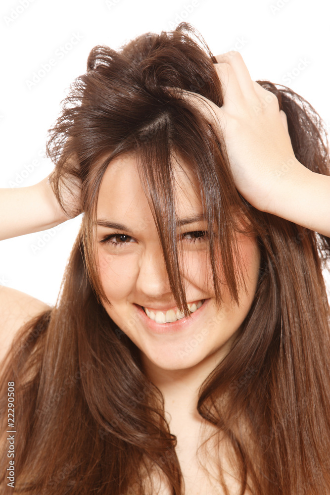 Beautiful young woman Beautiful young woman