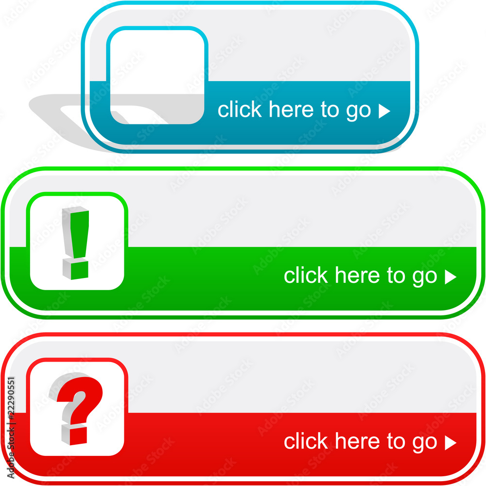 Exclamation and question vector elements. Exclamation and question vector elements.