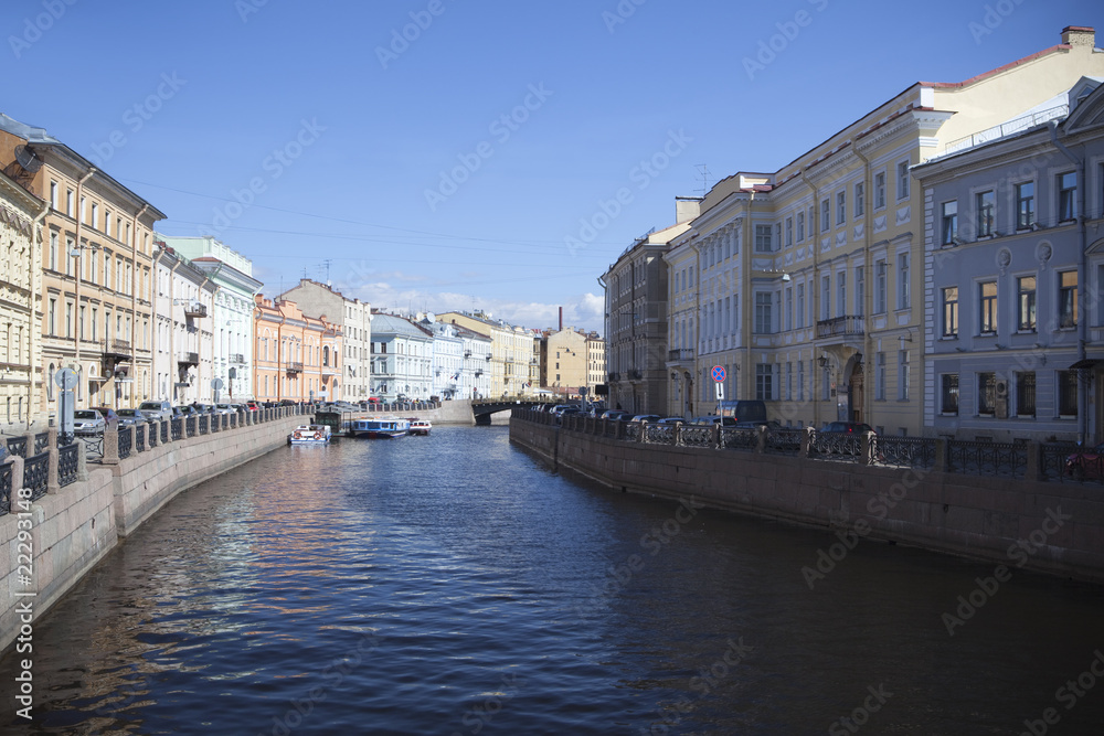 Saint-Petersburg, Moyka river.