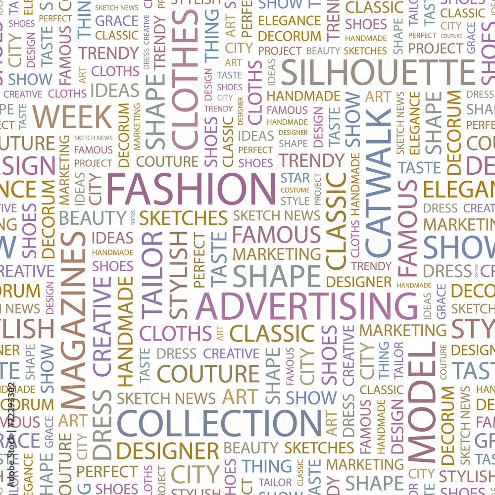 FASHION. Seamless vector background. FASHION. Seamless vector background.
