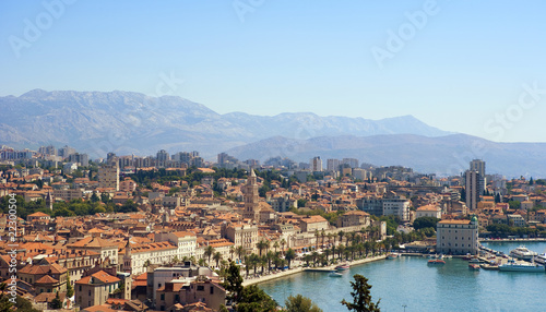 Split city scape, Croatia