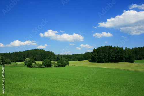 Fototapeta Naklejka Na Ścianę i Meble -  Landschaft in Oberbayern