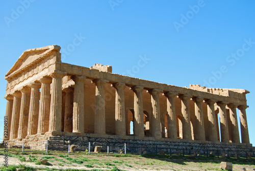 Temple of Concordia, Valley of Temples in Agrigento, Sicily