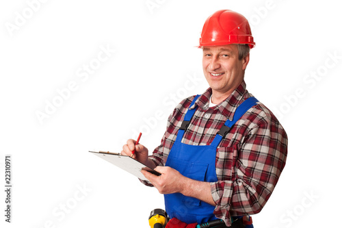 male construction worker