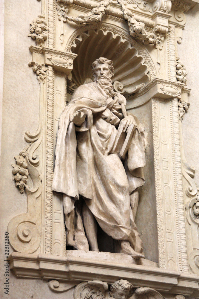 Saint Ignatius statue in Bologna